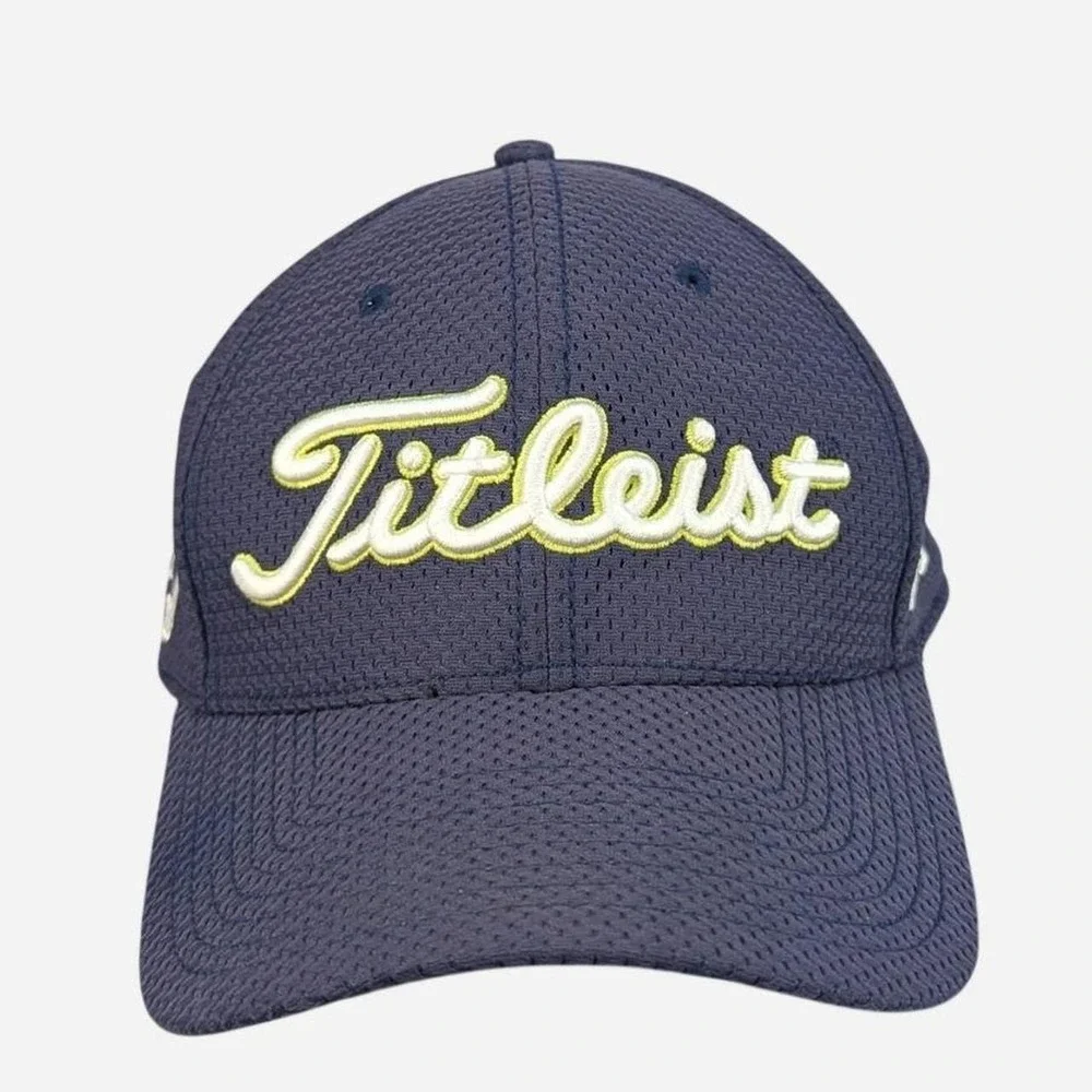 Titleist Tour Performance Pro V1 FJ Golf Hat Navy Mesh S/M TH25ATP